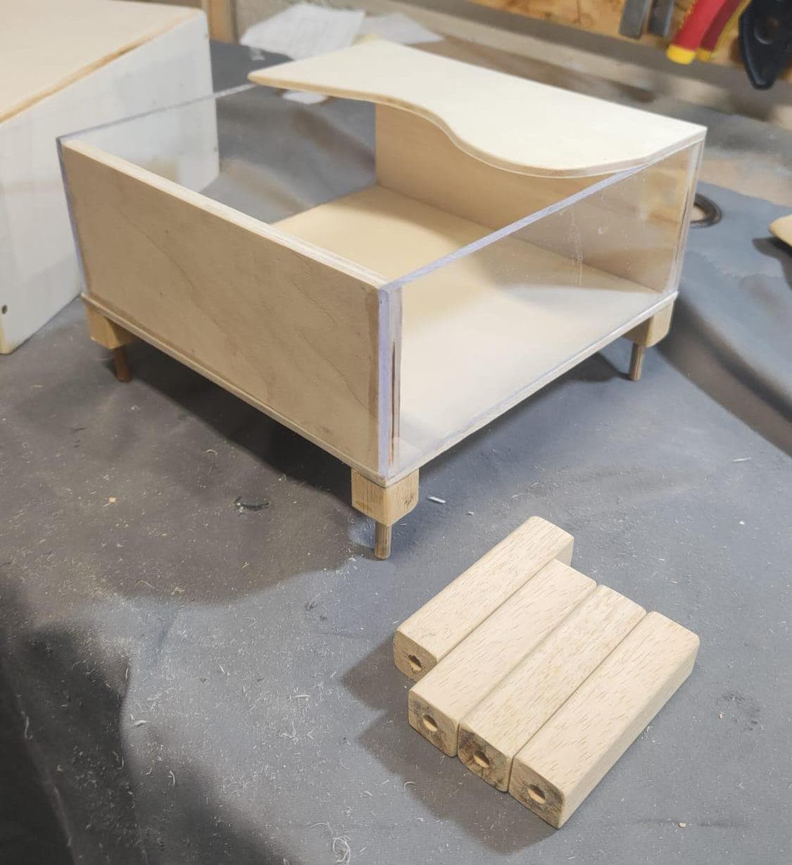 Dusty Zen Box / Sand Box / Vaschetta Bagno di Sabbia - Maw's Habitat