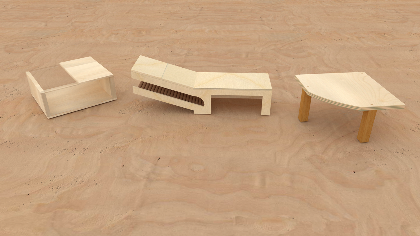 Set per Criceti - Maw's Habitat di Mauro Giannattasio